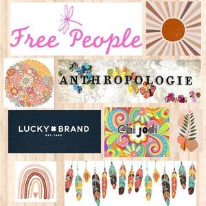 🌼 LIKE THIS LISTING TO BE NOTIFIED OF MY UPCOMING LIVE SHOWS🎉 BOHO VIBES✌🏻☮️